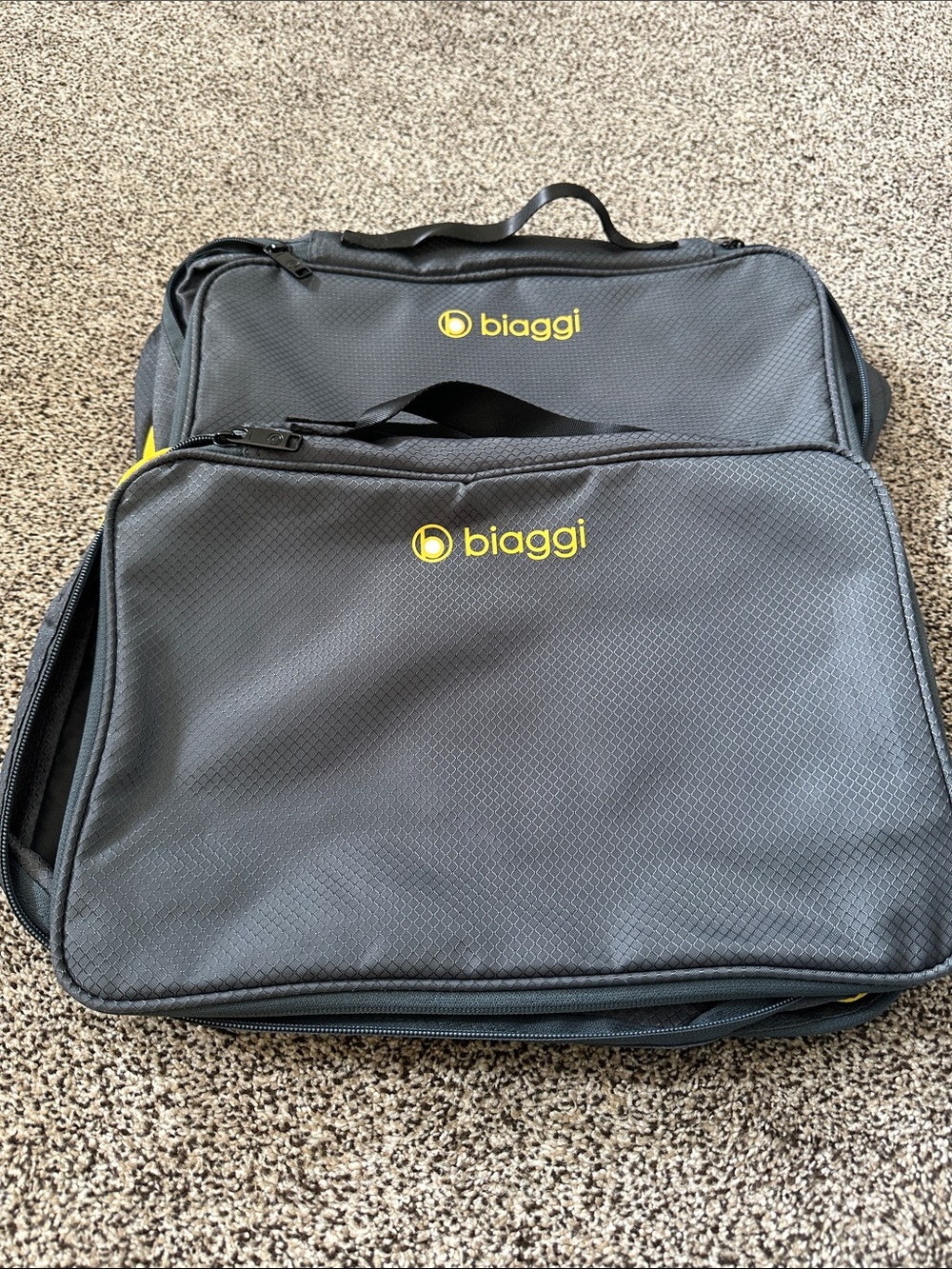 Biaggi Gray Travel compression packing Bag